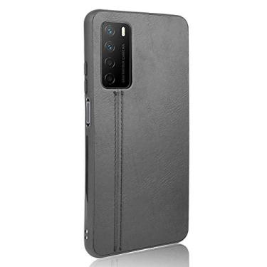 Imagem de Capa para celular Huawei Honor Play 4 Capa de celular Rugged Shield 360° Proteja seu telefone capa de couro liso para Huawei Honor Play 4