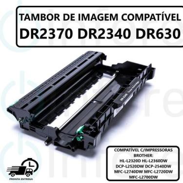 Imagem de Kit Fotocondutor Comp. DR2370 DR2340 Dr660 P/ Impressora L2320 L2360 L