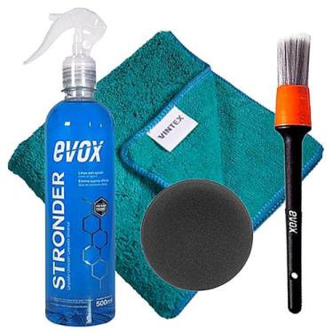 Imagem de Pincel Interno APC Limpeza Toalha Aplicador Stronder 500ml - EVOX VONI