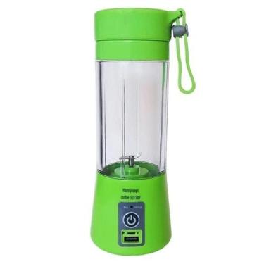 Imagem de Juice Cup Mini Liquidificador Portátil Shake Elétrico - Teruma, Verde,