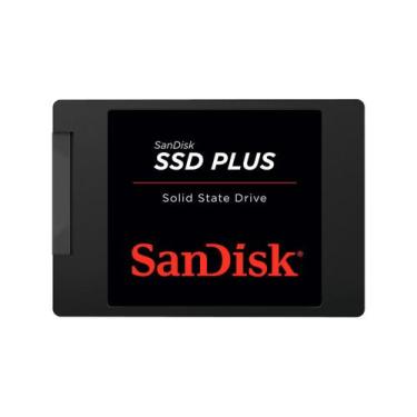 Imagem de HD SSD 480GB Sandisk SATA III 2.5" Leitura até 535 MB/s, Grav. até 445