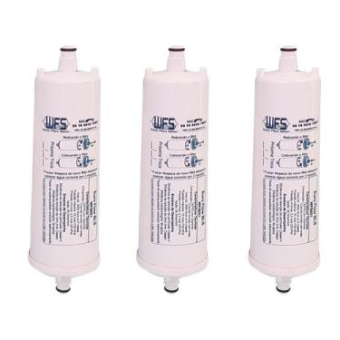 Imagem de Kit 3 Filtros Refil Compatível Purificador Europa Hf By Hebe - WFS