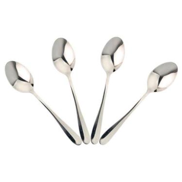 Imagem de Conjunto de Colheres em Aço Inox com 4 Peças - A/CASA - ACASA