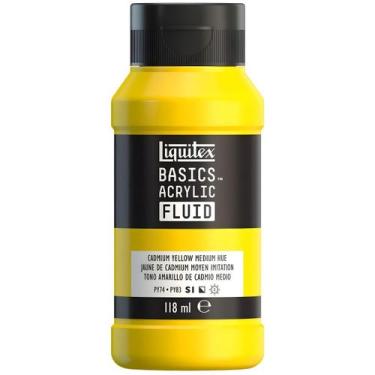 Imagem de Tinta Acrilica Basics Fluid 118ml Liquitex Escolha a Cor, 382 CADMIUM 