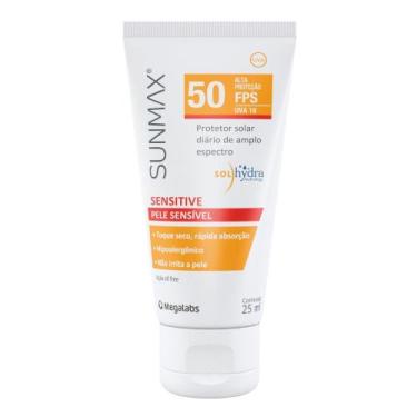 Imagem de Protetor Solar Sunmax Sensitive FPS 50 Loção Oil Free 25ml - Sun max