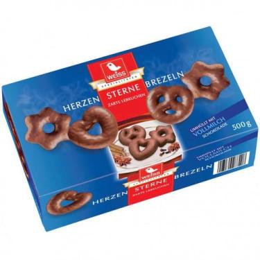 Imagem de Pão de Mel com Chocolate ao Leite Weiss 500g