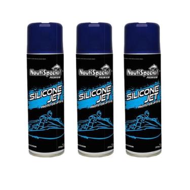 Imagem de Kit 3 Silicone Náutico Para Jet C/ PTFE - NautiSpecial
