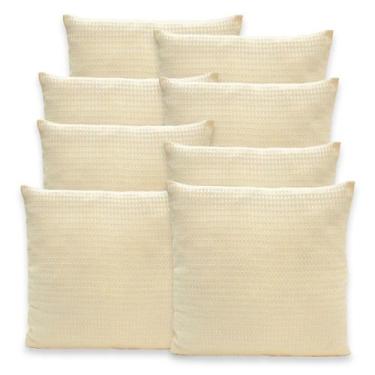Imagem de Kit 8 Capas de Almofadas Favinho 40x40 C/ Zíper PIQUET Estampadas - Be