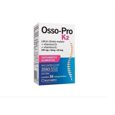 Imagem de Osso Pro K2 30 Comprimidos - Citrato Malato Vitamina D3 K2 - Hertz