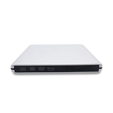 Imagem de Unidade externa USB 3.0 Blu-Ray DVD/BD/CD, reprodutor/gravador/gravador de Blu-ray 3D ultrafino portátil usado para MacBook Pro Air, Apple Mac e assim por diante, computador de várias marcas, desktop,
