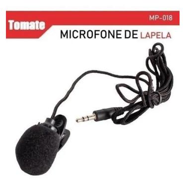 Imagem de Microfone De Lapela Para Celular Tablet MP-018