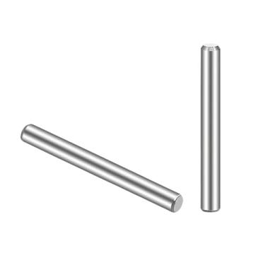 Imagem de TOP-VIGOR 30 peças 3 mm x 30 mm pinos de suporte de prateleira, pino de suporte cilíndrico de aço inoxidável 304 elementos de fixação tom prata
