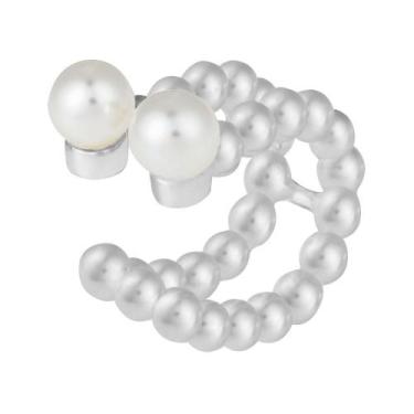 Imagem de Piercing Prata ORB Pressão c/ 2Per C14 L12 A6mm - Convex
