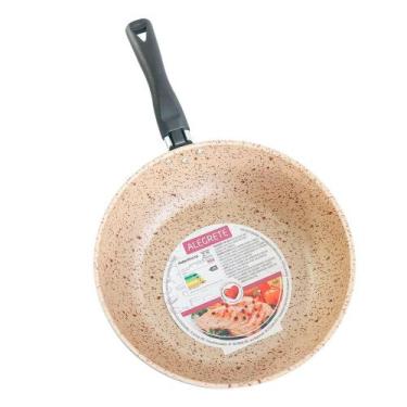 Imagem de Frigideira Antiaderente WOK Top Stone 24cm Alta Alegrete