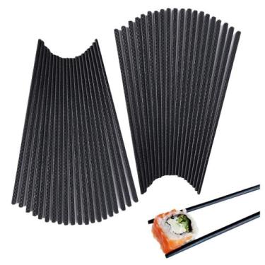 Imagem de Kit 20 Pares Hashi P/ Comida Oriental Japonesa Reutilizável - Riodeour