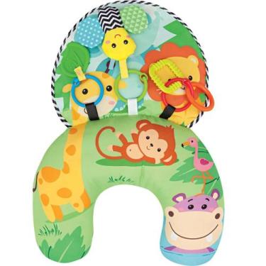 Imagem de Almofada de Atividades Infantil para Bebe Tummy Time com Mordedor Buba