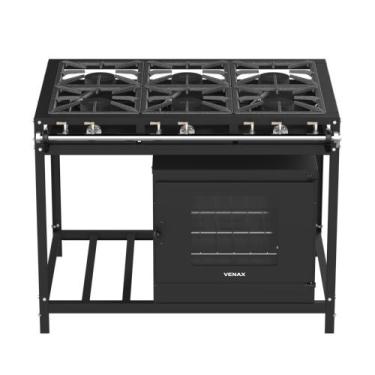 Imagem de Fogão a Gas Industrial 4 Bocas Venax FFI630