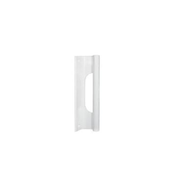 Imagem de Puxador Porta Portao Aluminio Madeira Buzio Branco PUX-157 195mm Alumi
