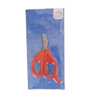 Imagem de Tesoura Cortador De Unhas Higiene Pet Cães Gatos EL-P26 Verm - Elo Imp