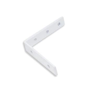 Imagem de Cantoneira Cortina Aço Epóxi Branca 8x8cm 3428 - Loth