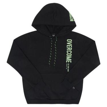 Imagem de Blusão Moletom Juvenil Menino Pulla Bulla Ref. 47558, Preto, 14