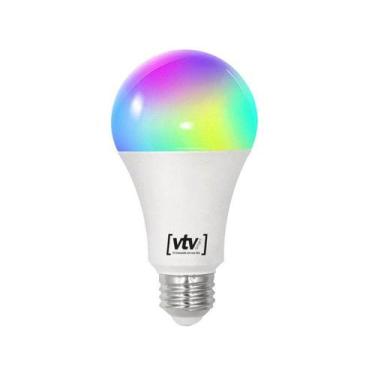 Imagem de Lâmpada Inteligente VTV Smart E27 RGB 10W - VTV-118 Wi-Fi compatível c