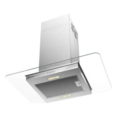 Imagem de Coifa De Ilha 90cm Vidro Com Luz De Led 127v - Electrolux, Inox, 127