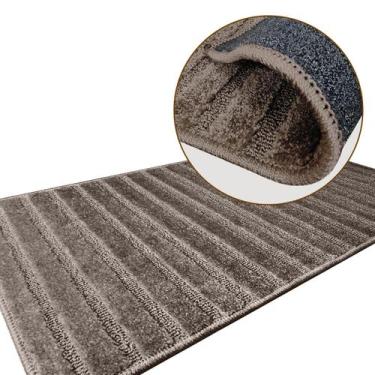 Imagem de 2 Tapete Banheiro Antiderrapante Grande Soft Re35 Js 50X100 - IDEALIZA