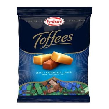 Imagem de Bala Toffee Sortidos Embaré 600g