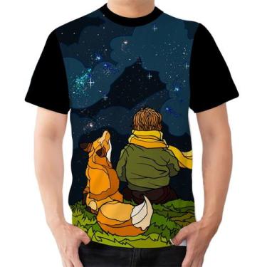 Imagem de Camiseta Camisa Ads  O pequeno príncipe e a raposa 3 - Fabriqueta, M
