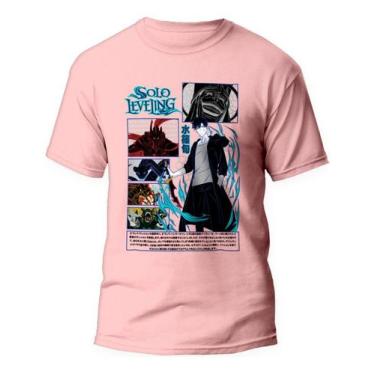 Imagem de Camiseta Sung Jin-woo Camisa Anime Solo Leveling V29 - Kamisetas Otaku