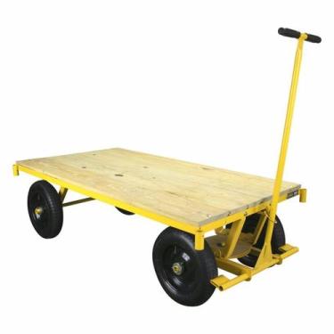 Imagem de Carrinho Plataforma LYNUS 600kg Plataforma de Madeira