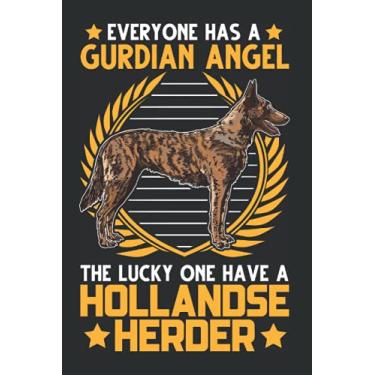 Imagem de Hollandse Herder Tagesplaner: Hollandse Herder Guardian Angle Schäferhund/Kalender 2022 / Wochenplaner Tagesplaner Planer/Planungsbuch To-Do-Liste / 6x9 Zoll / 100 ausfüllbare Seiten