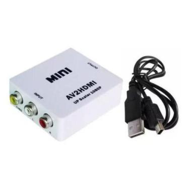 Imagem de Conversor Rca Entrada X Hdmi Saída Av2Hdmi 1080P Vídeo Mini - Geral