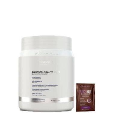 Imagem de Pó Branco Descolorante Ultra Clareador Dust Free Prohall