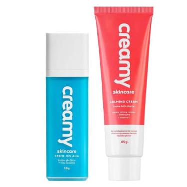 Imagem de Creamy Kit - Creme Hidratante Calming Cream + Creme Rejuvenescedor Áci