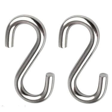 Imagem de Kit C/ 2 Ganchos Suporte P/ Rede , Saco De Boxe / Pancadas - aliança