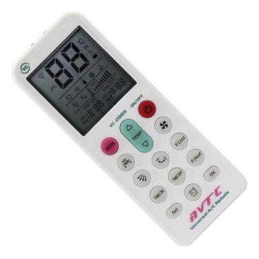 Imagem de Controle Compatível Para Ar Condicionado Universal Vc-2889 - Genérica