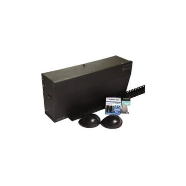 Imagem de Kit Automatizador Porta Social Deslizante Com Sensor Idealle Preto Ipe