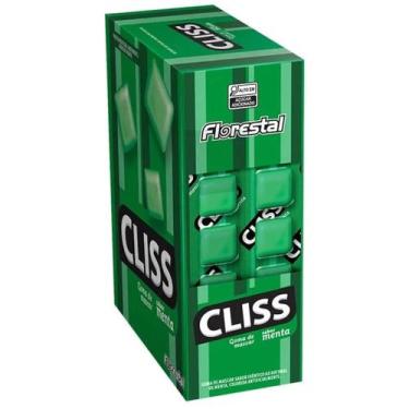 Imagem de Chiclete Cliss Cartela Menta FLORESTAL 201g - 1cx c/ 12un