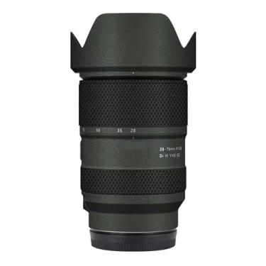 Imagem de Adesivo antiarranhões para câmera Tamron 28-75 mm F2.8 G2 adequado para Sony Mount Camera protetor protetor de corpo decalque F/2.8 28-75 2.8 (couro verde)