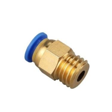 Imagem de DFAMIN 10 peças/50 peças tubo de plugue rápido pneumático rosca métrica reta através PC4 / 6-m5pc8-m6 / M8 / m10m12(PC6-M10 x 1,50PCS)