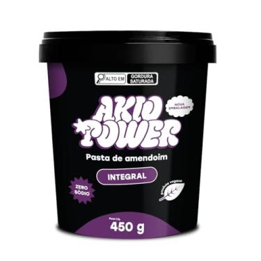 Imagem de Akio Pasta De Amendoim Integral 450G