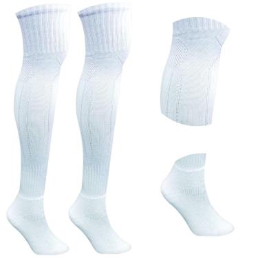 Imagem de Meião Futebol Adulto Profiss Original Kanxa Kit 12 Div Cores-Masculino