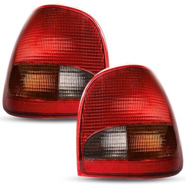 Imagem de Par Lanterna Traseira Gol Bola G2 Tricolor 1995 1996 1997 1998 1999 2000 2001 2002