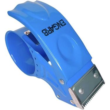 Imagem de Aplicador de Fita Adesiva, 50mm de Largura, Suporta Rolos até 500m, Azul e Laranja