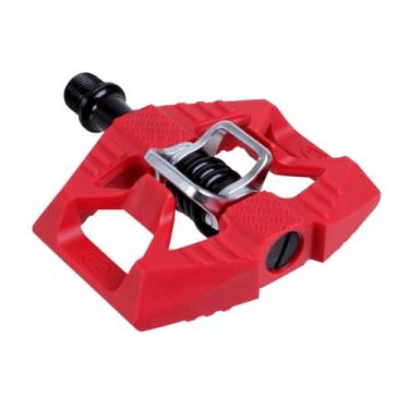 Imagem de Crankbrothers Double Shot 1, pedal de bicicleta MTB composto, vermelho/preto, tamanho único