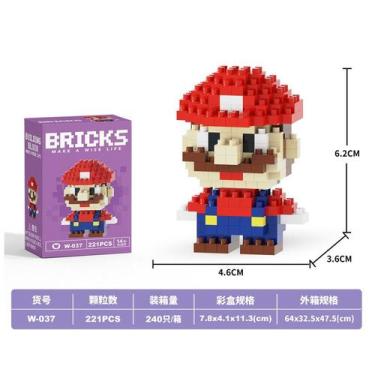 Imagem de Compatível Com Estatuetas De Desenhos Animados , Blocos De Construção 