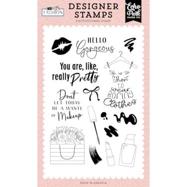 Imagem de Echo Park Paper Moda: Conjunto de carimbos realmente bonito, vários