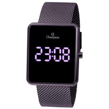 Imagem de Relógio Champion Feminino Quadrado Digital Roxo Ch40080i